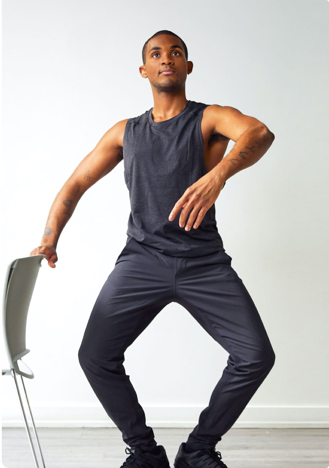 Male dancer in 3rd position - ballet